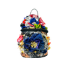 Art Purse - Blue/Gold