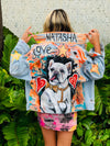 #31 NATASHA'S Hand Painted Jacket