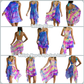 Colorful Infinity Dress